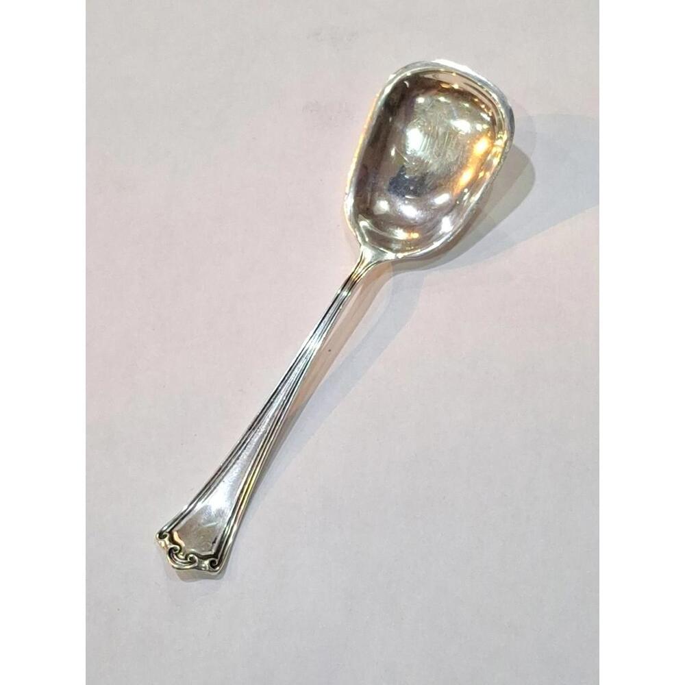 Antique Manchester Sterling Silver Sugar / Jam Spoon 5” Solid .925 – Elegant